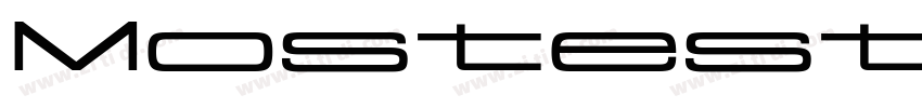 Mostest 1375字体转换